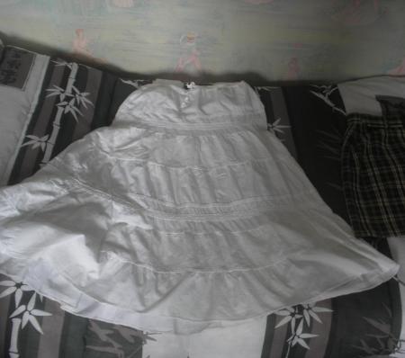 Grande jupe Blanche