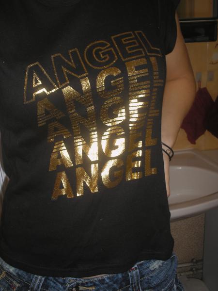 Teeshirt Noir Angel