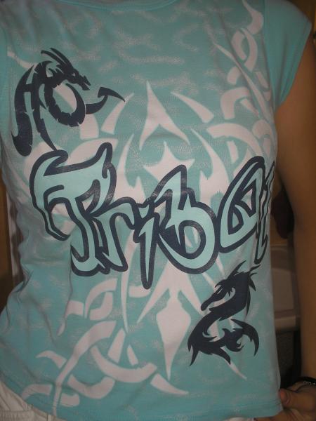 Teeshirt Bleu Tribal
