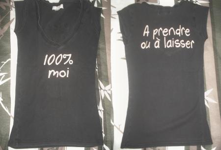 Tee shirt decolté