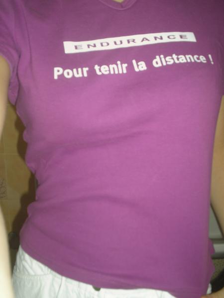 Teeshirt Violet Inscriptions